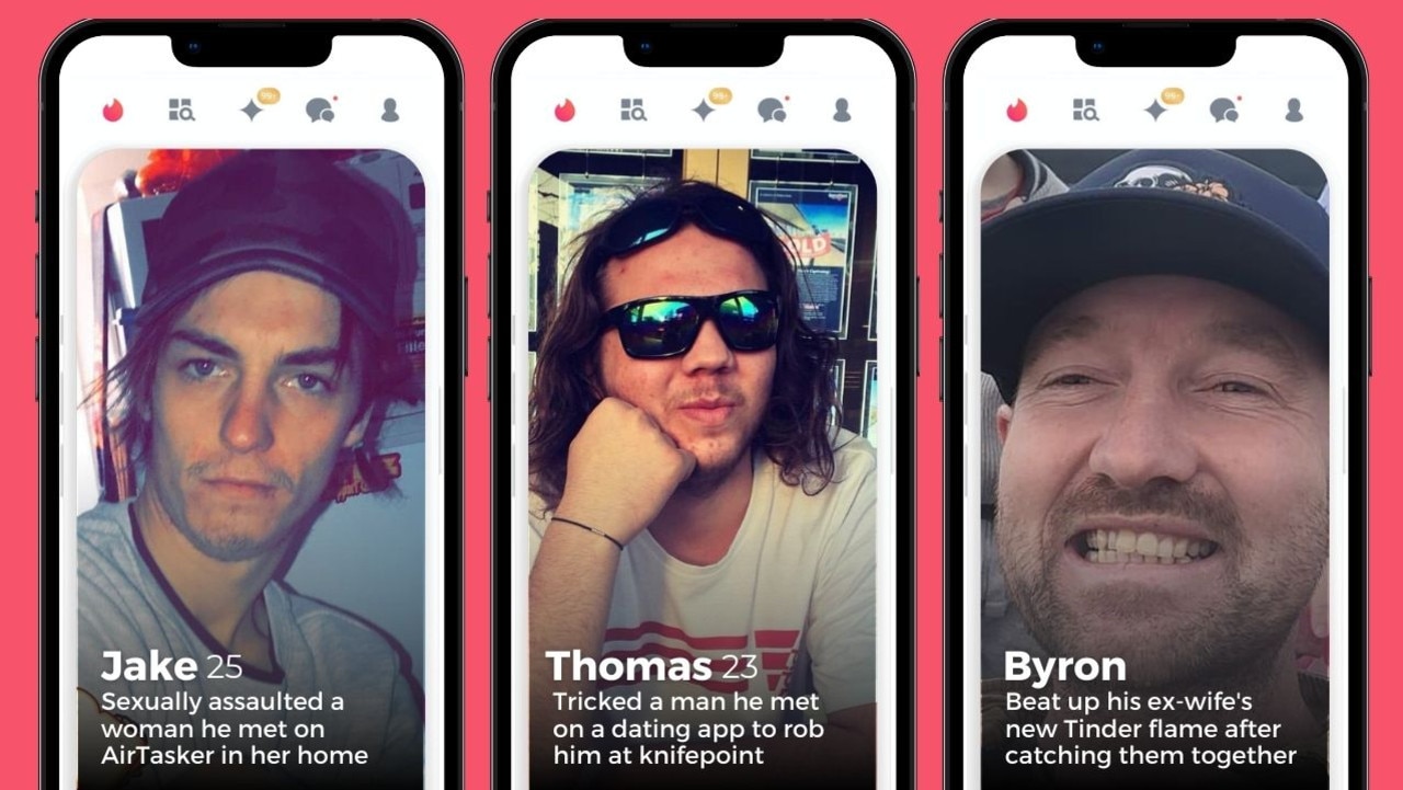 Jake Taberner, Thomas Samas and Byron Kelly connected with their victims on dating apps or websites.