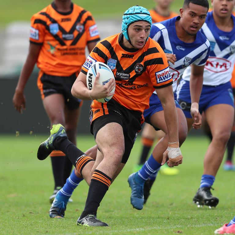 Tony Sukkar in action for the Tigers Picture: Bryden Sharp