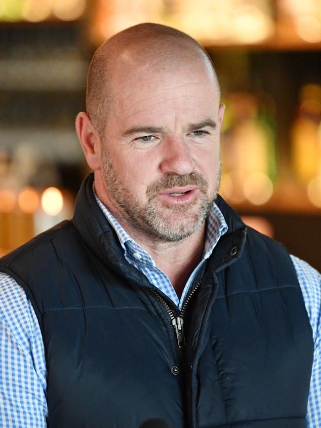 Adelaide football director Mark Ricciuto. Picture: David Mariuz/AAP