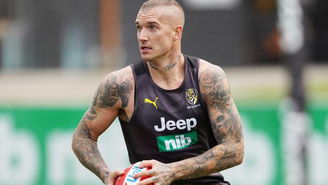 Dustin Martin was the first player picked in Al Paton’s team.