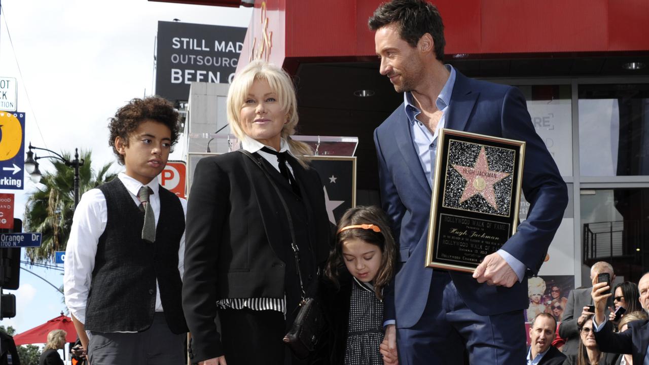 Jackman and Furness are proud parents of their children Oscar Maximilian and Ava Eliot when they were babies. Picture: Dan Steinberg/Invision/AP.