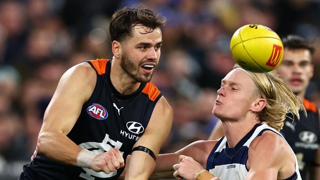 Carlton defender Brodie Kemp has been sent back to the VFL to ‘build his confidence’, coach Michael Voss says. Picture: Quinn Rooney / Getty Images