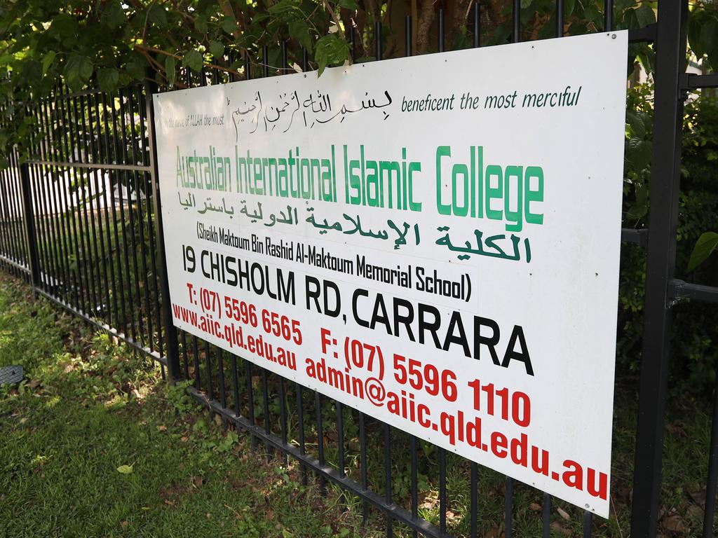 All students from the Australian International Islamic College at Carrara are in home quarantine after a family of five who returned from Melbourne. Picture: Nigel Hallett