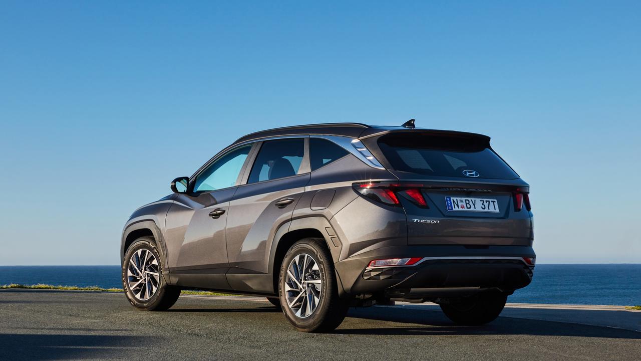 Hyundai’s 2021 model Tucson Elite.