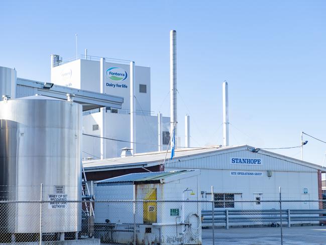 DAIRY: Fonterra factory at Stanhope PICTURED: Fonterra factory at Stanhope Picture: Zoe Phillips