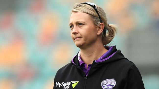 Hurricanes head coach Salliann Briggs has the backing of Cricket Tasmania CEO Dominic Baker (Photo by Mark Metcalfe/Getty Images)