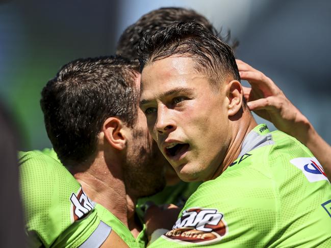 Scott Sorensen during his time with Canberra in 2017. Photo: Simon Watts/Getty Images