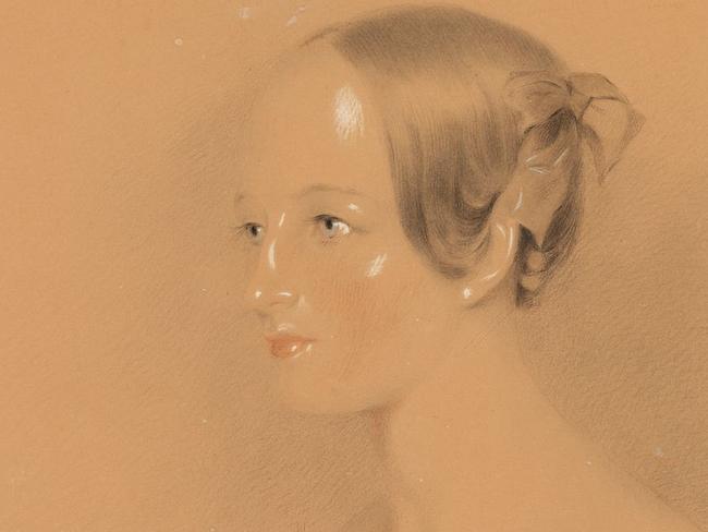 A portrait of Jessie Robertson (c 1849) by Thomas Bock, purchased by the National Portrait Gallery from John Wayne Millwood in 2013.