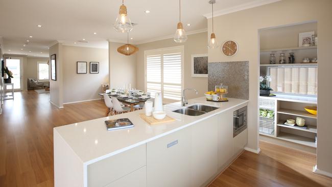 Eden Brae display home - The Lancaster 28 at Jordan Springs. Photo: Bob Barker.