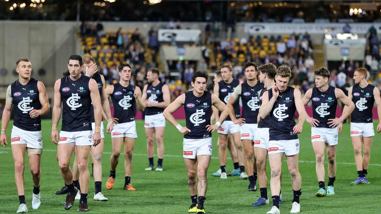 Can Carlton hold on to a top-eight spot? Picture: Getty Images