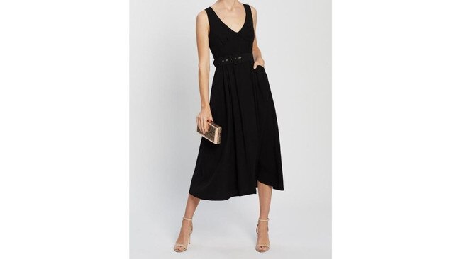 Pasduchas Idol Belt Midi Dress