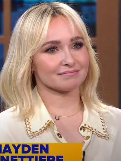 Hayden Panettiere on Good Morning America.