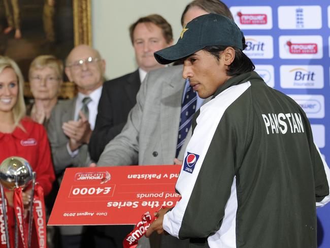 Mohammad Amir was named Pakistan’s Man of the Series in 2010.