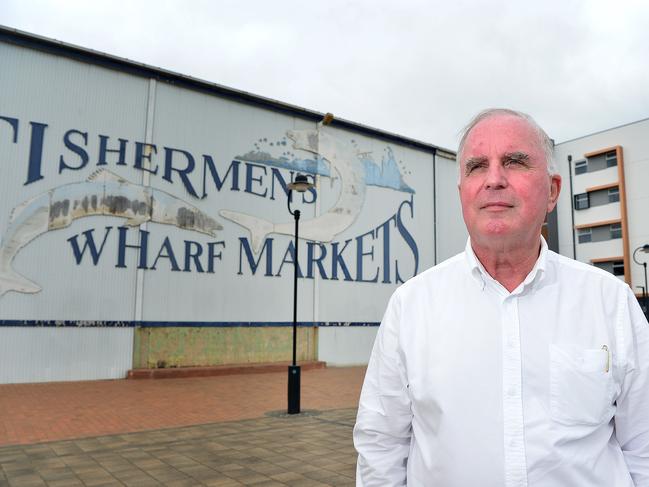 Hans Ehmann is the owner of Quest Hotel, which officially launched this week, and the mastermind behind a $200 million redevelopment at Queens Wharf. Pictured at the wharf.picture: Bianca De Marchi