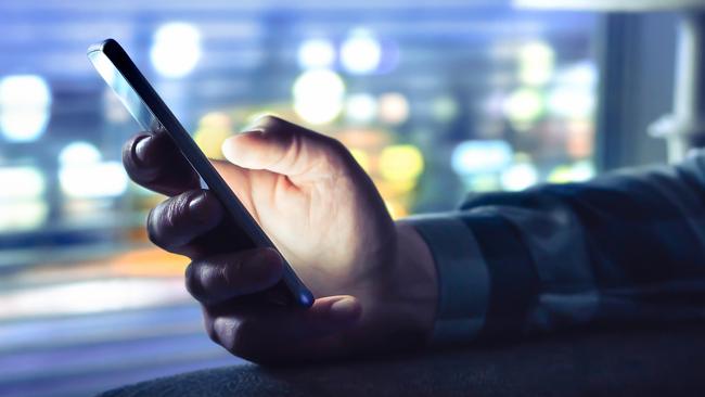 He received a text that suggested his account had been compromised. Picture: iStock