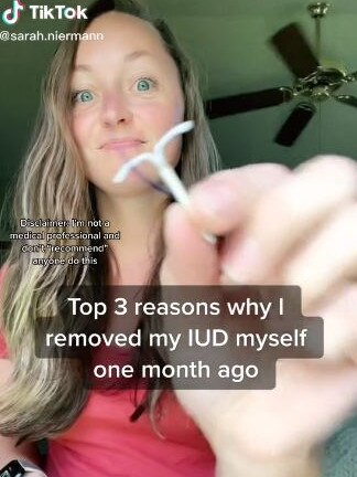 Influencers that are attracting hundreds of thousands of views include those that dangerously suggest the DIY removal of intra-uterine devices.