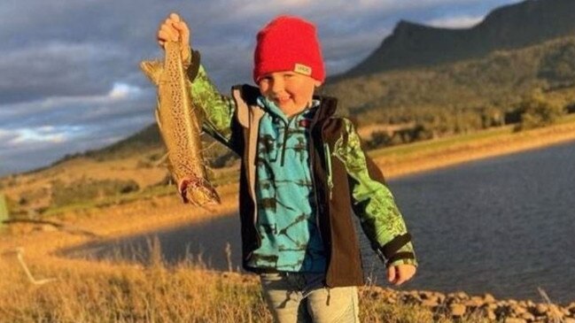 Western Creek boy Oscar Cripps, 4. Picture: Gofundme