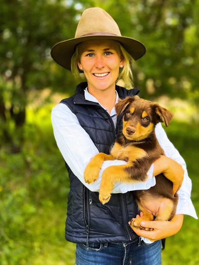 Liv Fowler from Esperance is encouraging city folk to educate themselves on the agricultural industry and sheep. Picture: Supplied