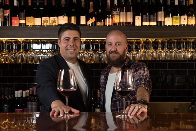 Tiago Cardoso da Silva and Sean Christie from The Cheese and Wine Co.