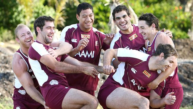 The Melbourne Storm had eight Origin players in 2008 and reached the grand final only to lose to Manly 40-0. Picture: Peter Wallis