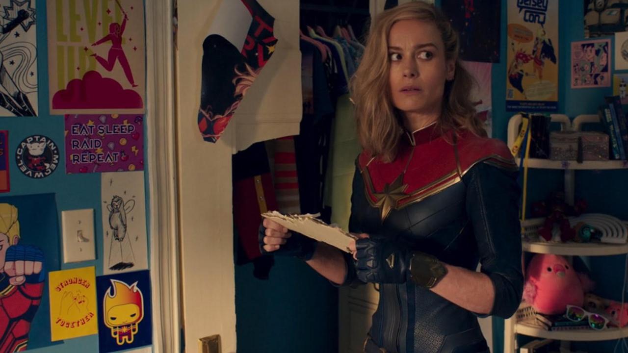 Brie Larson makes a cameo in Ms Marvel. Picture: Disney