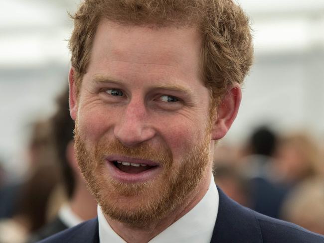 Rumours have circulated that Prince Harry was Mr Hewitt’s son after media speculated on the physical resemblance between the two. Picture: AFP