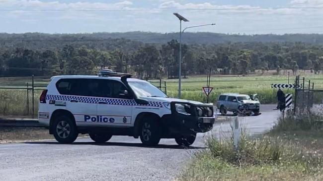 Bundaberg Gin Gin Rd was shut to motorists following serious motorcycle and car crash.