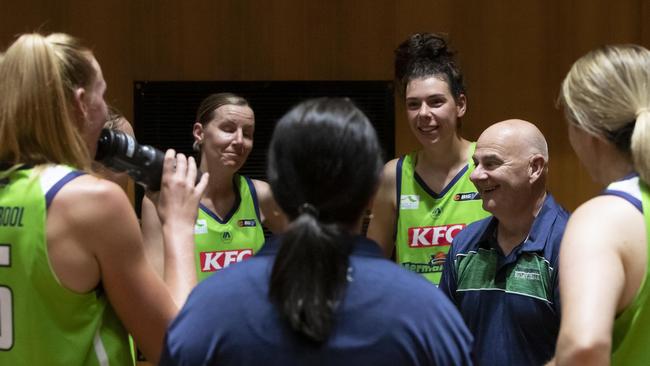 There's been plenty of reasons to smile for Warrnambool this season. Photo: Basketball Victoria.