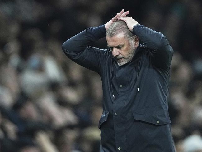 Ange Postecoglou’s Tottenham have lost more than half their games this season. Picture: Dave Shopland/AP Photo