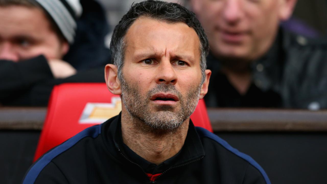 MANCHESTER, ENGLAND - MAY 06: Manchester United Caretaker Manager Ryan Giggs looks on prior to the Barclays Premier League match between Manchester United and Hull City at Old Trafford on May 6, 2014 in Manchester, England. (Photo by Alex Livesey/Getty Images)