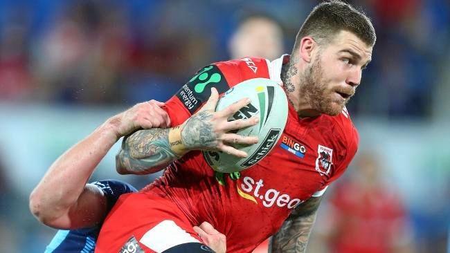 Josh Dugan was dumped after back-to-back incidents. Photo: Getty Images