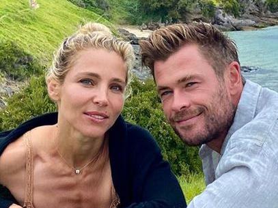 Chris Hemsworth Lord Howe Island holiday. Picture: chrishemsworth/Instagram