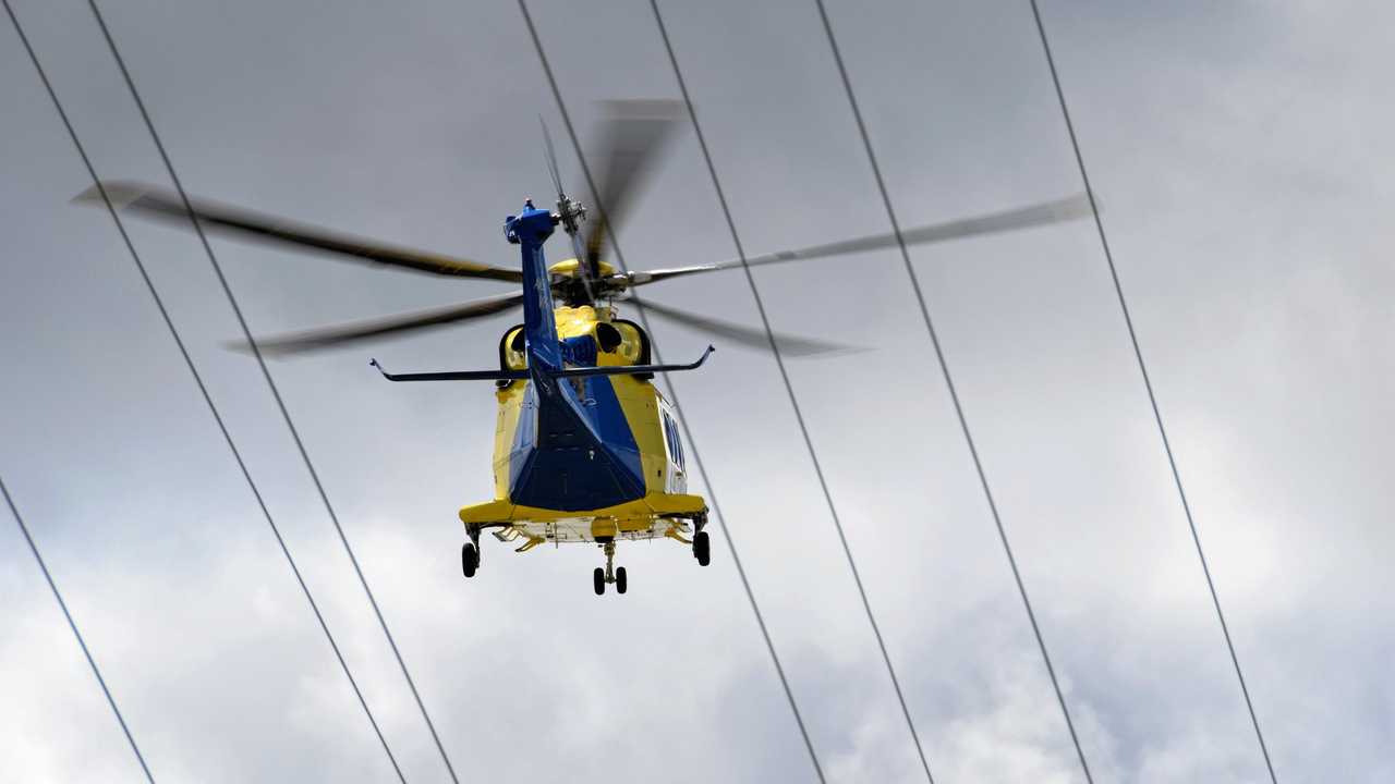 LifeFlight Chopper Airlifts Patient After Off-road Crash | The Courier Mail