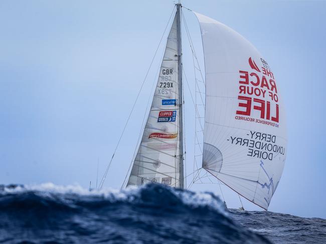 The Rolex Sydney Hobart yacht race, from aboard Da Nang Vietnam, skippered by Australian Wendy Tuck. Picture Craig Greenhill