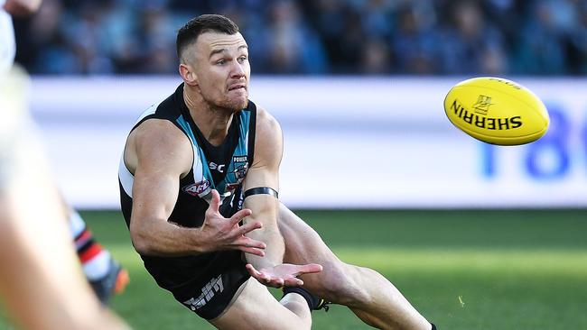 Port Adelaide’s Robbie Gray was picked in the elite team.