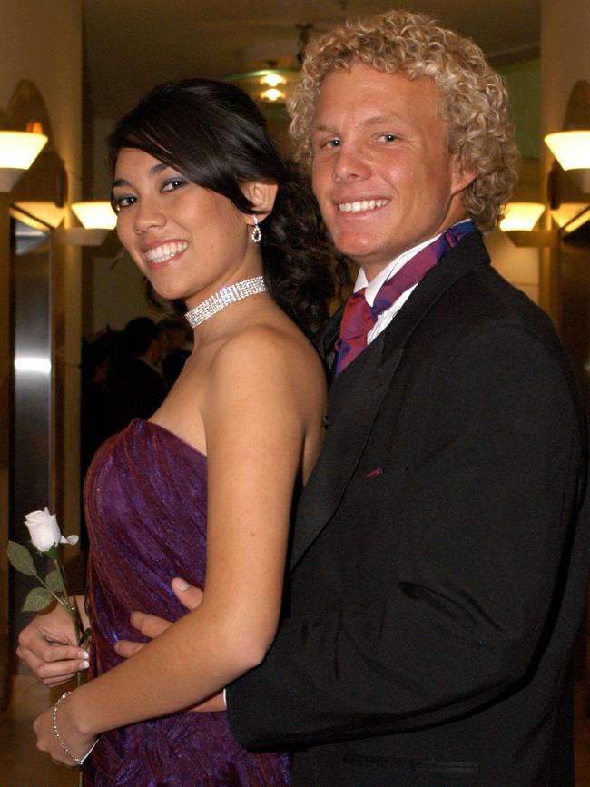 MAY 28, 2005: Reporter: Jasmine Griffiths. Hillcrest Christian College formal at the Crowne Plaza, Surfers Paradise. Cassie Critchley 16 years and Reece Graves 17 years. PicFiona/Harding