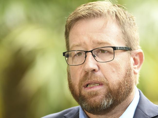 Police Minister Troy Grant said contesting the state election was not a good choice for himself or his family.