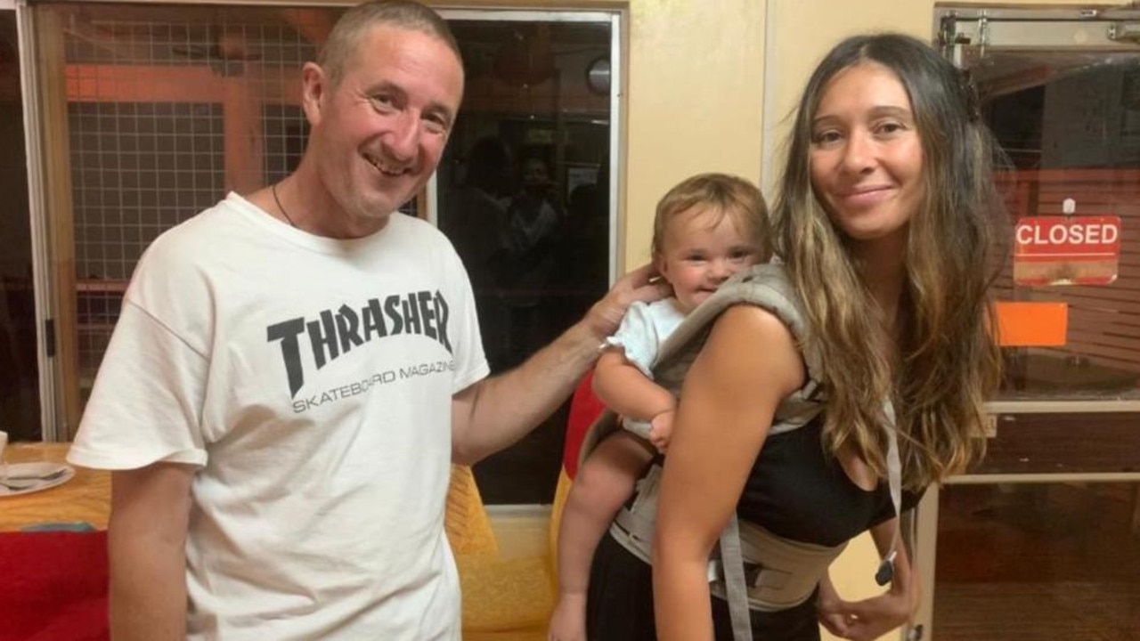 Mark and Kiri Toki with their daughter Mahina. Picture: Givealittle