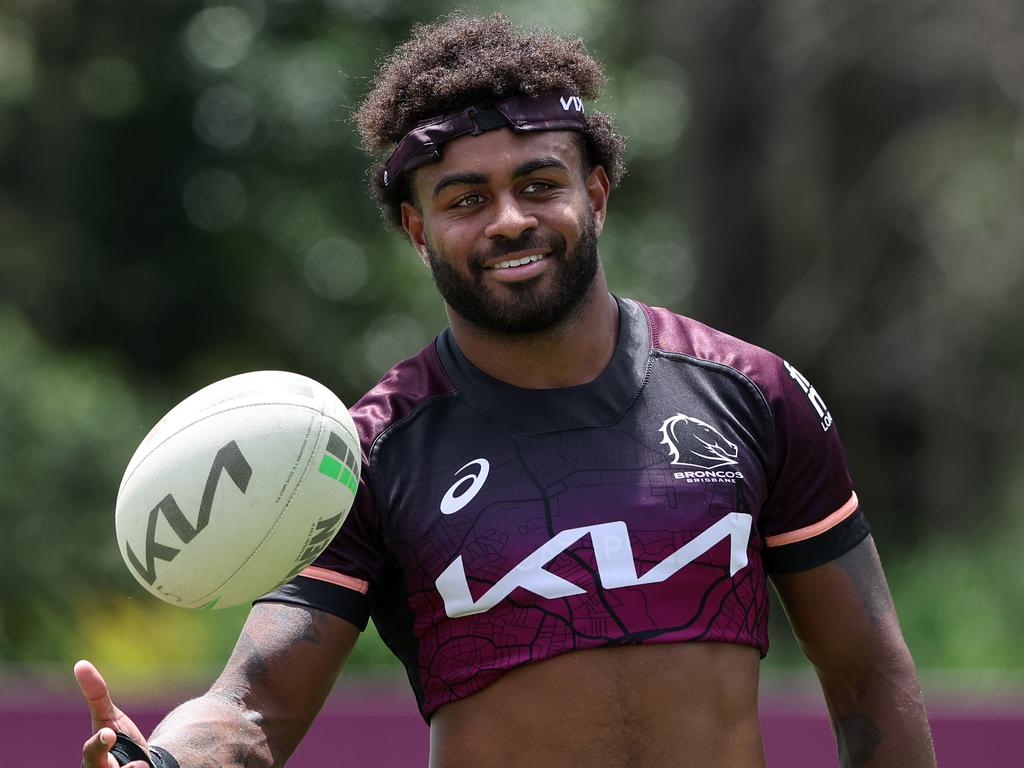 Ezra Mam has been called into Maroons camp. Picture: Adam Head