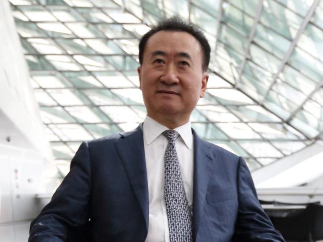 China’s richest man ... real estate and entertainment magnate Wang Jianlin. Picture: Tomohiro Ohsumi/Bloomberg