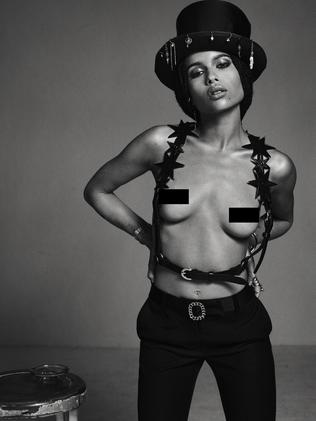 Zoe Kravitz for Flaunt Magazine. Must link to http://flaunt.com/people/zoe-kravitz/