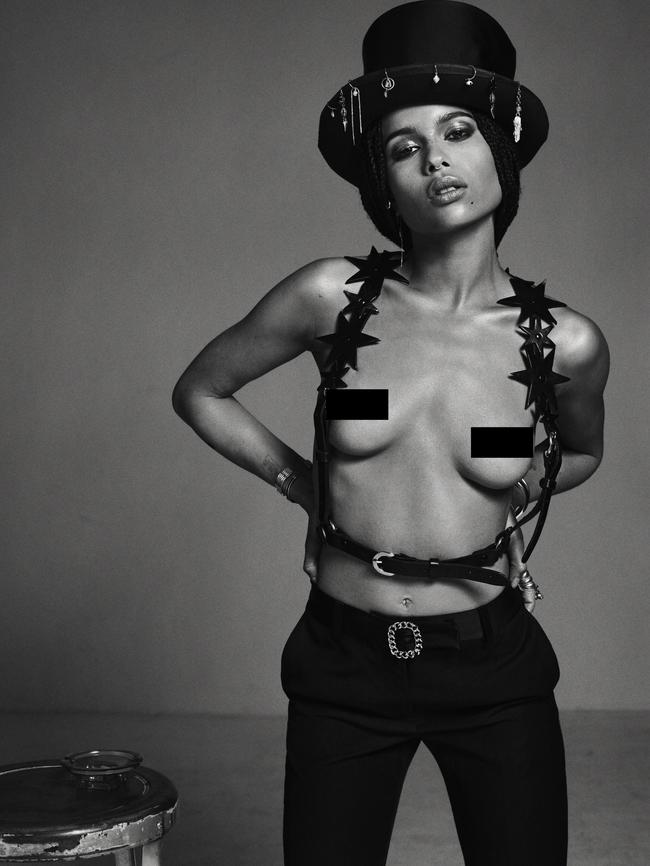 Zoe Kravitz for Flaunt Magazine. Must link to http://flaunt.com/people/zoe-kravitz/