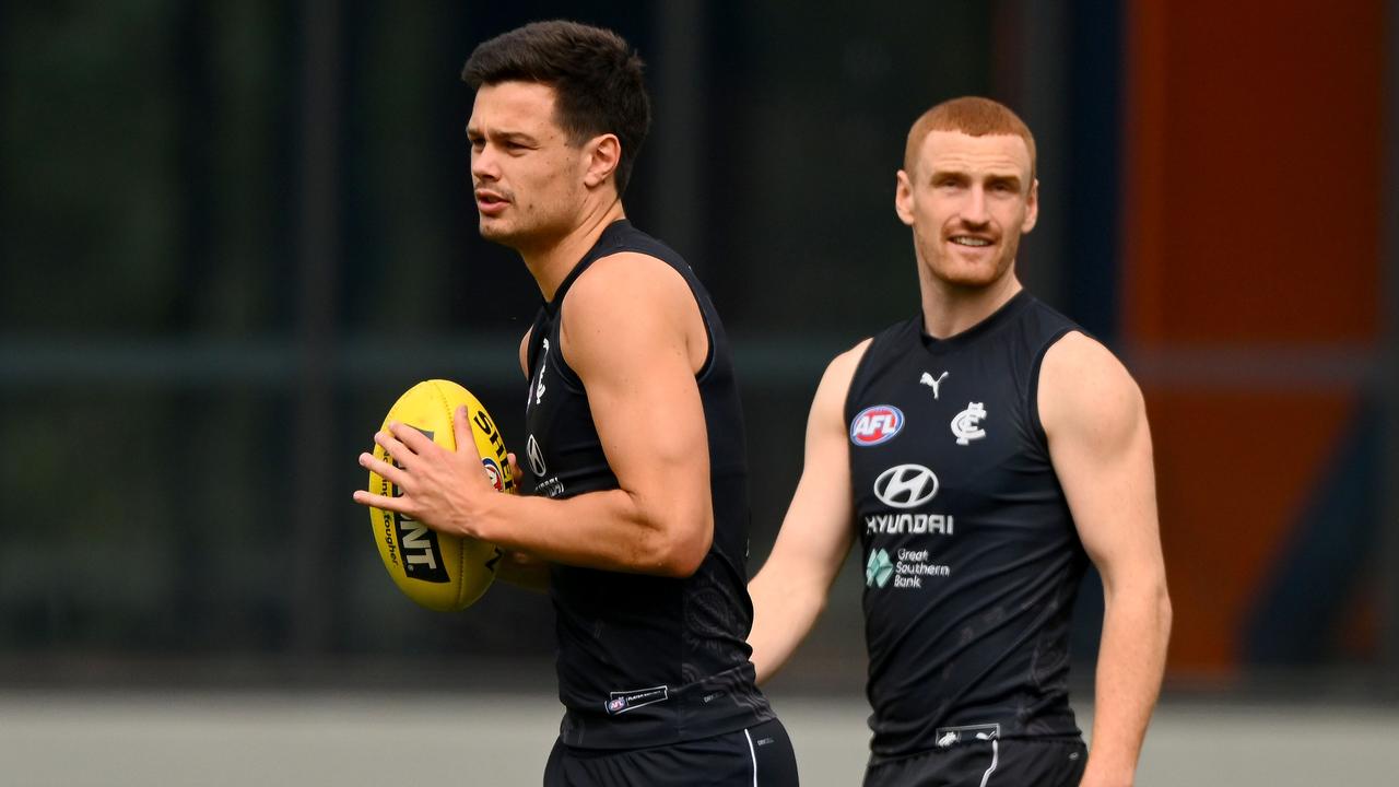 Jack Silvagni is staying at the Blues. Picture: Getty Images