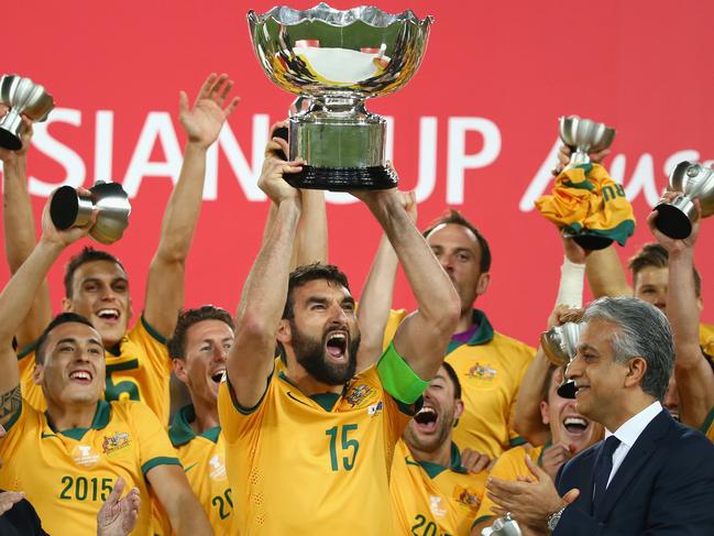 The Socceroos won the Asian Cup under Ange Postecoglou in 2015. Picture: Mark Kolbe/Getty Images