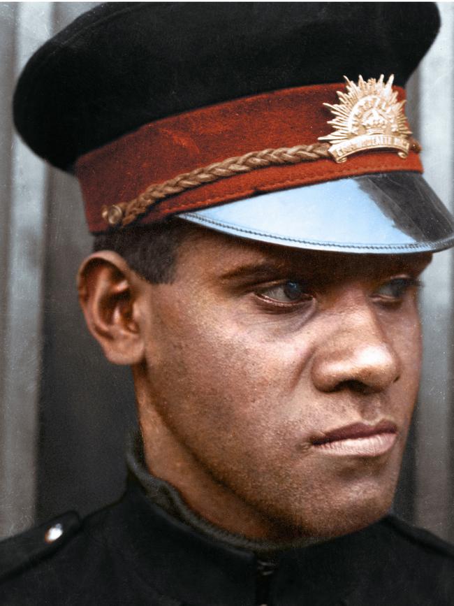 Roland Carter, photographed at Halbmondlager POW camp, Germany. Picture: Otto Stiehl