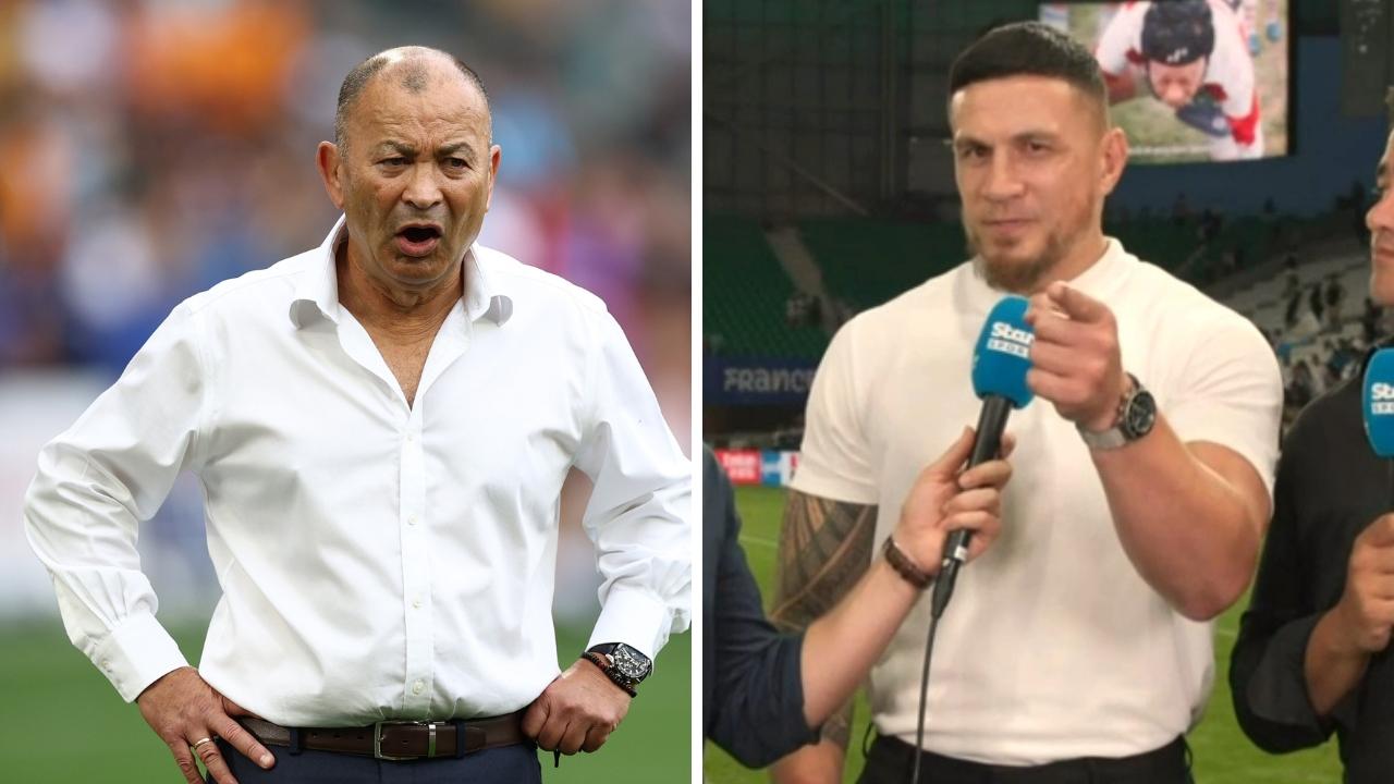 ‘That would be a tragedy’: Sonny Bill’s scathing Eddie Jones slap