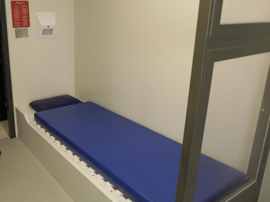 A cell in the newly refurbished High Risk Management Correctional Centre Area 2 at Goulburn Jail, Goulburn, NSW. Individual cells. Picture: Sean Davey