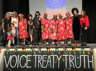 A big line-up of talent at Tewantin State School's Naidoc Week celebrations.