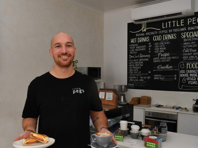 Ben Richardson at Little Pegs on Charters Towers Road. Picture: Evan Morgan