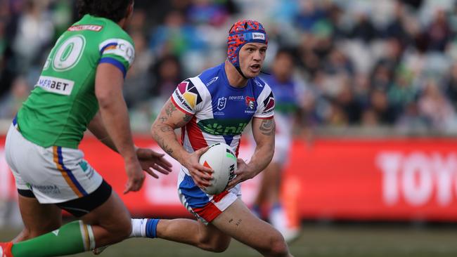 Kalyn Ponga returned for the Knights on Sunday. Picture: Jason McCawley/Getty Images